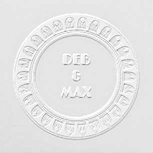 Bold Ribbed Arch Geometric Embosser