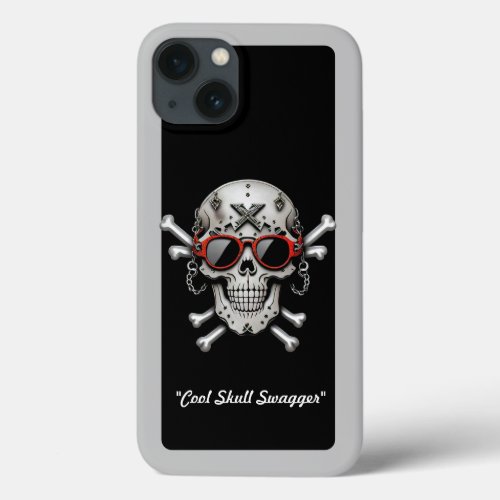 Bold Rock and Roll Art iPhone 13 Case