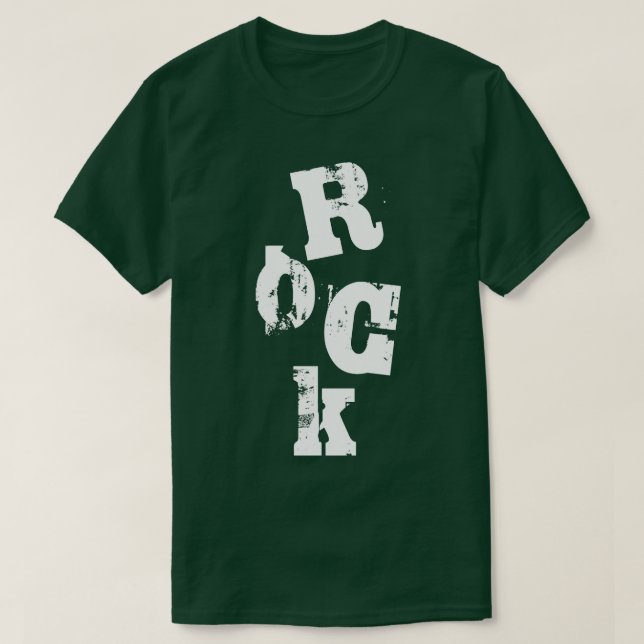 bold rock design T-Shirt (Design Front)
