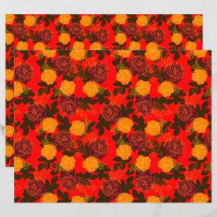Bold roses red