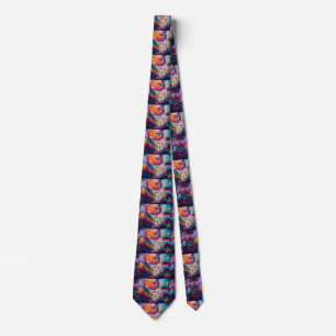 Bold Rules: A Clear, Striking Message Neck Tie