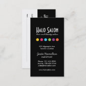 Bold Salon Appointment Card - Click Customize it! (Front/Back)
