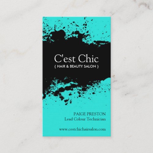 Bold Salon Business Cards