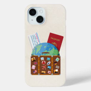 Bold Sans Serif Aesthetic Phone Case passport