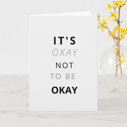 Bold Sans Serif	Simple Greeting Card