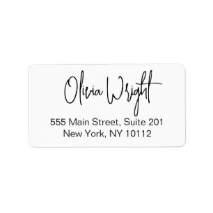 Bold Signature Script, Professional Label