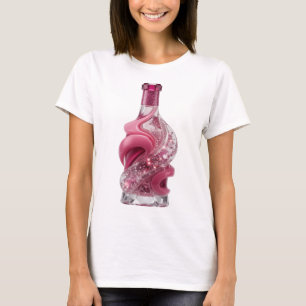 Bold Silver ABSTRACT ART Fashion Print T-Shirt