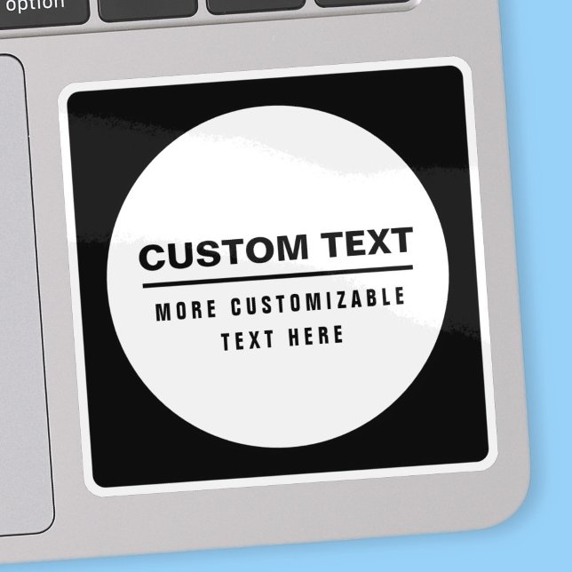 Bold Simple Customizable Text Template  Sticker (Creator Uploaded)