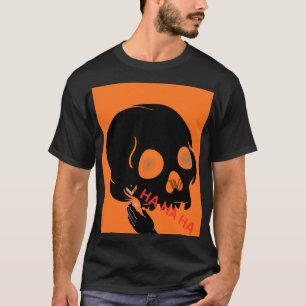 BOLD SKULL LAUGH T-Shirt