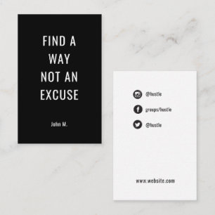 Bold Social Media Card Template -