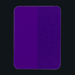 Bold Split Purple Custom Flexible Photo Magnet<br><div class="desc">Turn your message into a statement with this bold custom magnet, designed with a vertical split — solid purple on the left, and a glitter-style texture on the right. Ideal for creating visual contrast between text and image, or for highlighting logos and custom artwork. Whether you're designing event merch, business...</div>