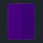 Bold Split Purple Custom Flexible Photo Magnet<br><div class="desc">Turn your message into a statement with this bold custom magnet, designed with a vertical split — solid purple on the left, and a glitter-style texture on the right. Ideal for creating visual contrast between text and image, or for highlighting logos and custom artwork. Whether you're designing event merch, business...</div>