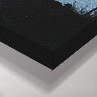 Bold Stark Contrast Canvas Print