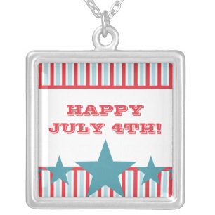 Bold Stars and Stripes Necklace