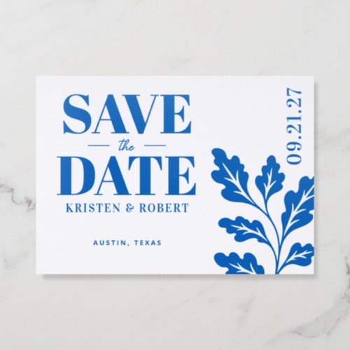 Bold Statement Monogram Wedding Letterpress Invitation