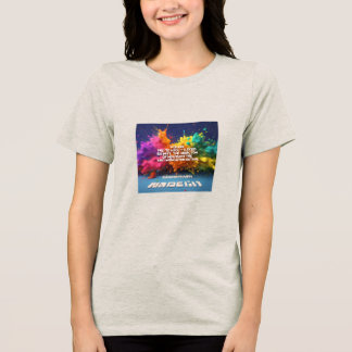 Bold Statement T-Shirt" Tri-Blend Shirt