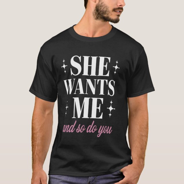 Bold Statement with Sparkles T-Shirt (Front)