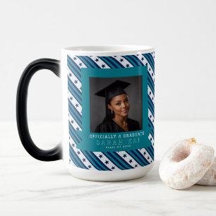 Bold Stripe Pattern Graduate Class Of Color Morph Mug
