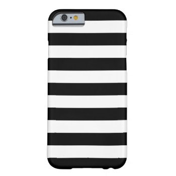 Bold Stripes Black And White Iphone 6 Case by ipad_n_iphone_cases at Zazzle