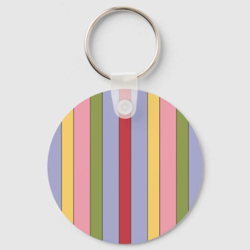 Bold Stripes Keychain