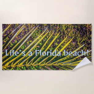 Bold Stripes of Palm Beach Towel