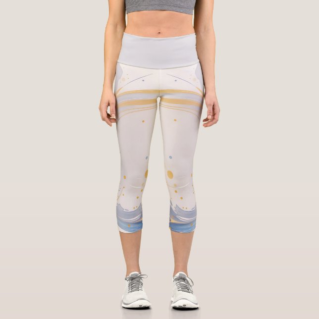 Bold Strokes Discover the Best Watercolor Leggings (Front)