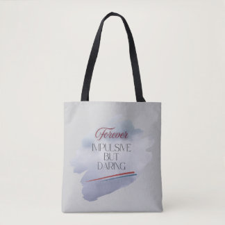 Bold Strokes, Wild Heart: Impulsive Yet Daring Tote Bag