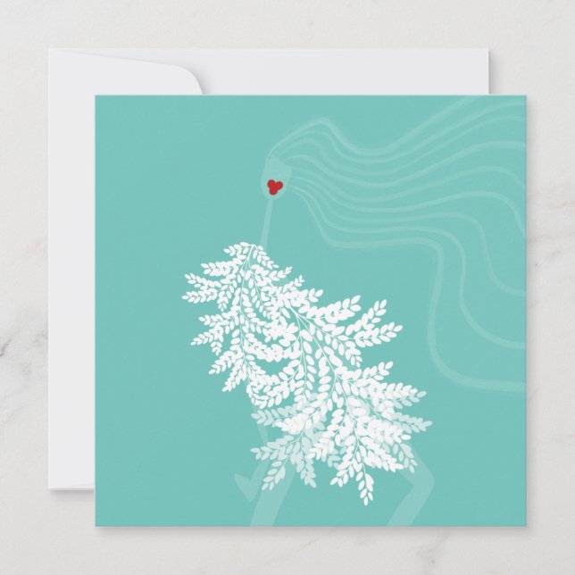 Bold Style Fashion Illustration Art Card (Front)