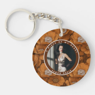 Bold-styled Retirement Gifts for Mom Custom Keychain