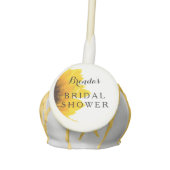 Bold Sunflower | Bridal Shower Cake Pops (Front)