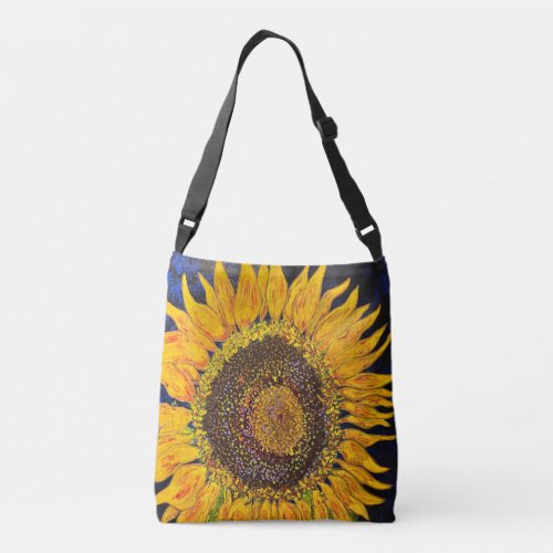 Bold Sunflower Crossbody Bag