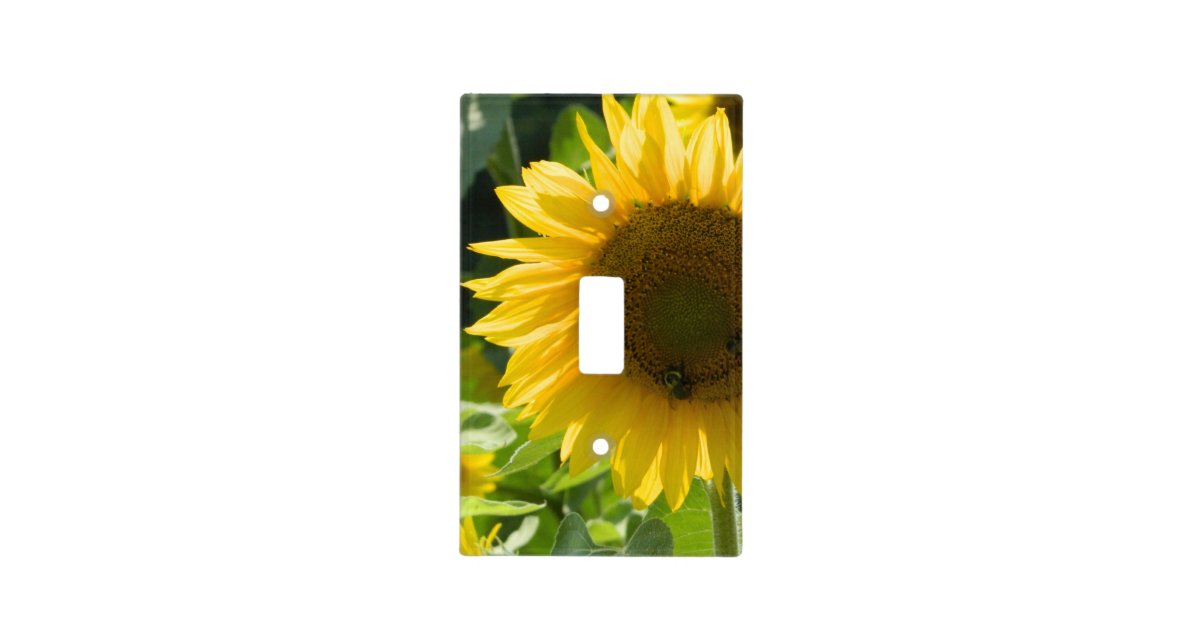 Bold Sunflower Light Switch Cover | Zazzle