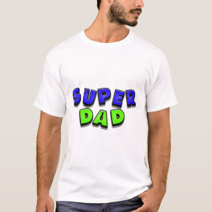 Bold Super Dad Graphic T-Shirt