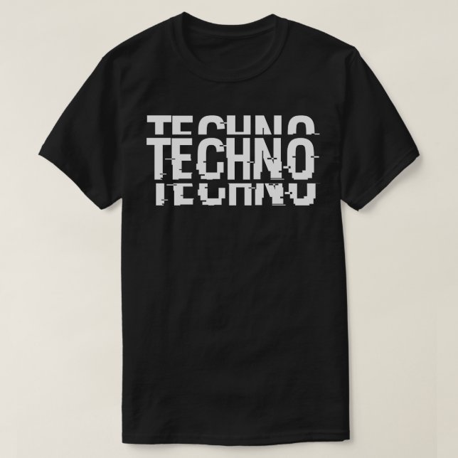 bold techno T-Shirt (Design Front)