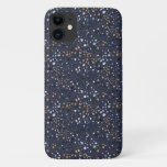 Bold Terrazzo Print (Navy) iPhone 11 Case