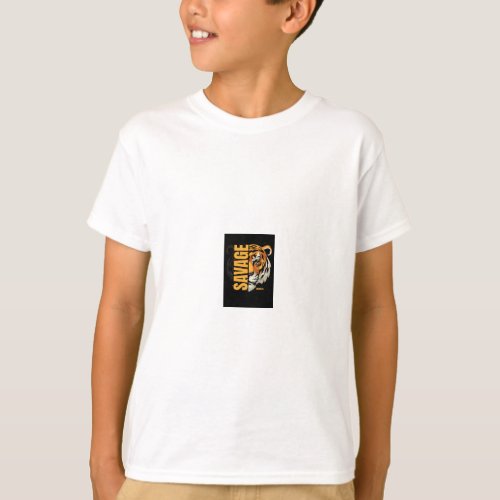 Bold Tiger Graphic T_shirt T_Shirt
