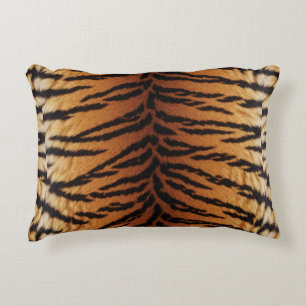 🐅 Bold Tiger Stripe Animal Print Style 🐅 Accent Pillow