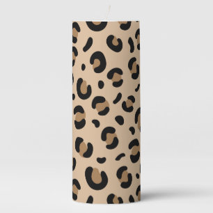 Bold Tiger Stripe Pattern – Animal Print Design Pillar Candle