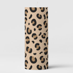 Bold Tiger Stripe Pattern – Animal Print Design Pillar Candle