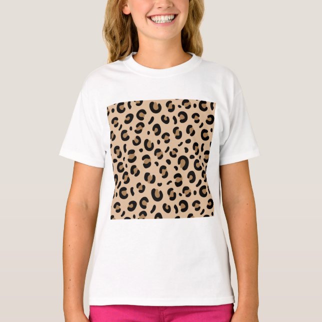 Bold Tiger Stripe Pattern – Animal Print Design T-Shirt (Front)