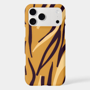 Bold Tiger Stripes Orange Black Pattern iPhone 17 Pro Max Case