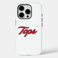 Bold Tops Script Logo