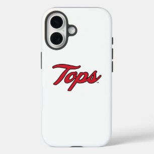Bold Tops Script Logo iPhone 16 Case