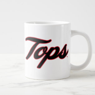 Bold Tops Script Logo Giant Coffee Mug