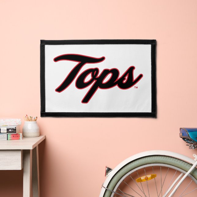 Bold Tops Script Logo Pennant (Insitu 2)