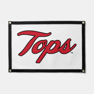 Bold Tops Script Logo Pennant