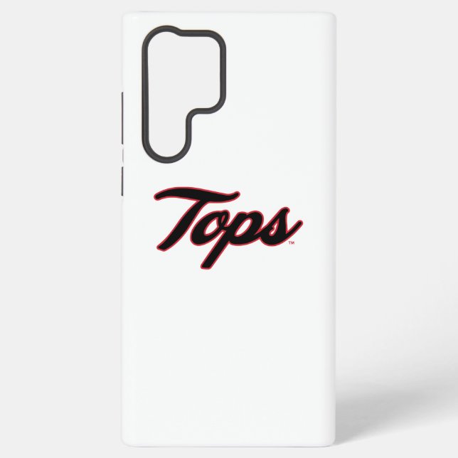 Bold Tops Script Logo Samsung Galaxy Case (Back)