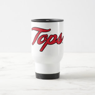 Bold Tops Script Logo Travel Mug