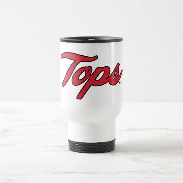 Bold Tops Script Logo Travel Mug (Center)