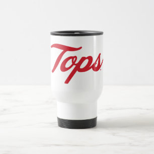 Bold Tops Script Logo Travel Mug